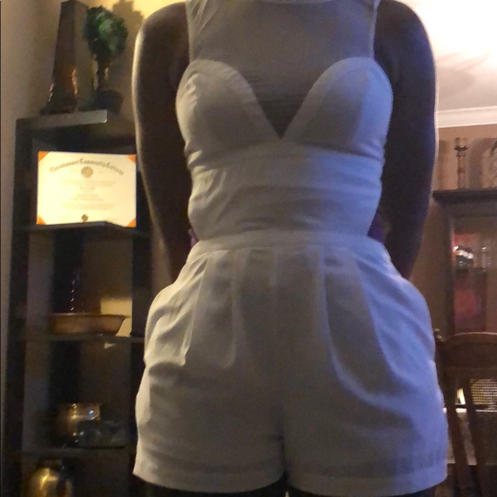 White Romper